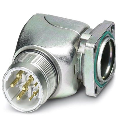 Phoenix Contact M23 Rotatable Receptacle; SF-5EP1N8AA600; Male; 6-Pin; N Key; Front Mount; Crimp Contacts